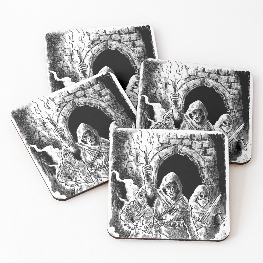 Item preview, Coasters (Set of 4) designed and sold by RackhamTheRoux.