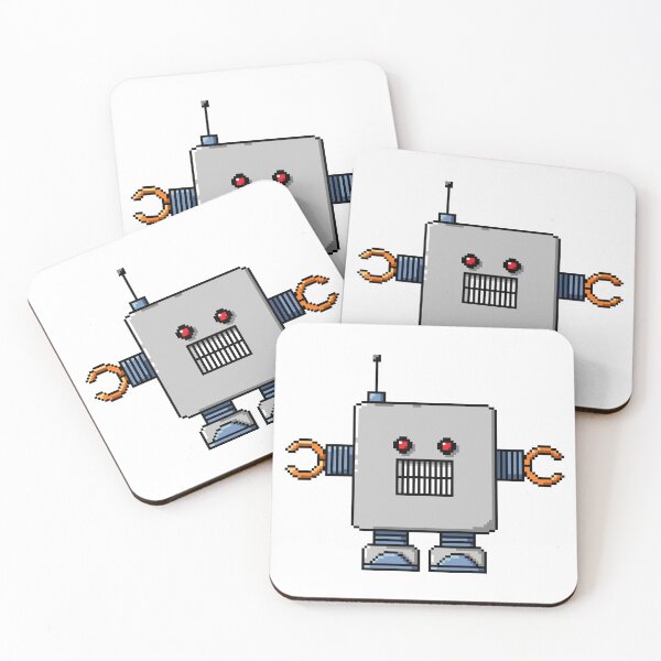 Item preview, Pixel Robot 217 designed and sold by Vampireslug's House of Pixels.