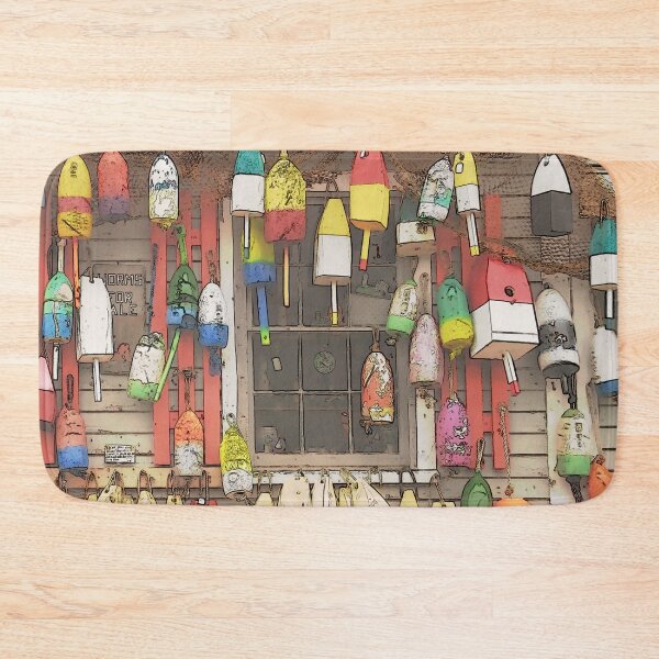 Item preview, Maine Lobster Buoys  - Original Art designed and sold by alpendesigns.