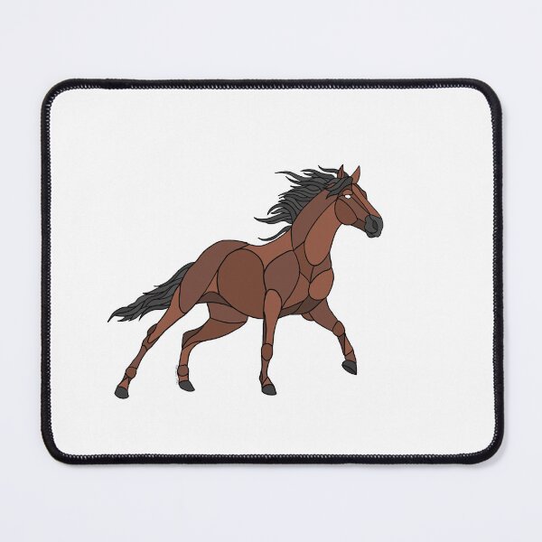 Item preview, Stained Glass Horse (Bay, Right Facing) designed and sold by CelticCrowsNest.