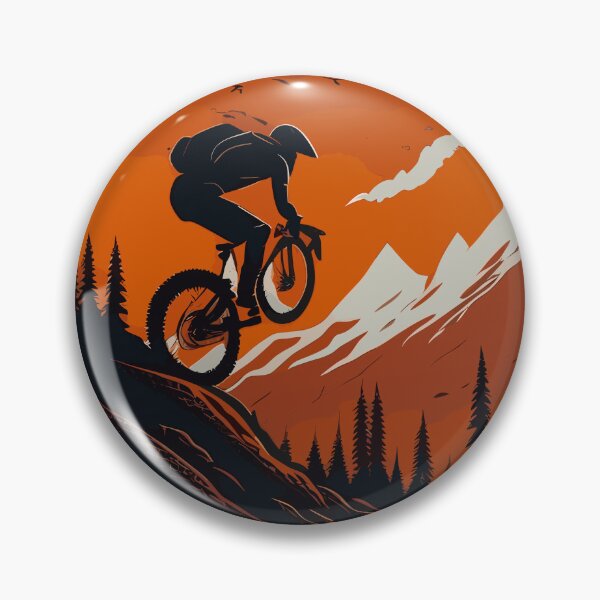 Item preview, Two Wheels Of Fury: Epic Mountain Bike Design For Thrill Seekers designed and sold by Sandydesign.
