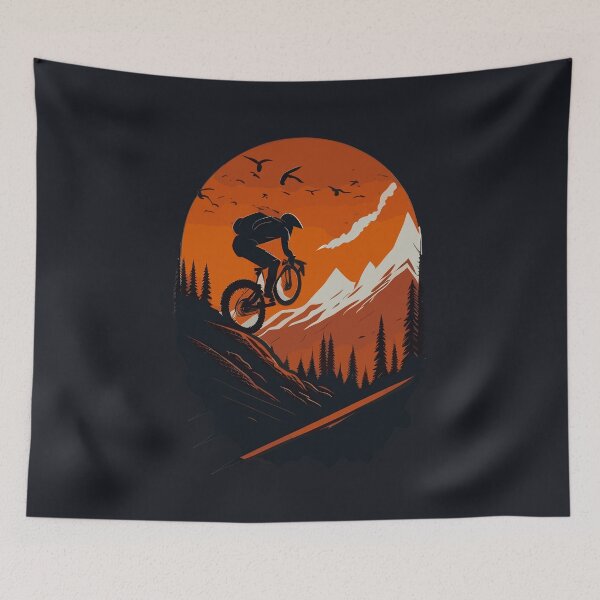 Item preview, Two Wheels Of Fury: Epic Mountain Bike Design For Thrill Seekers designed and sold by Sandydesign.