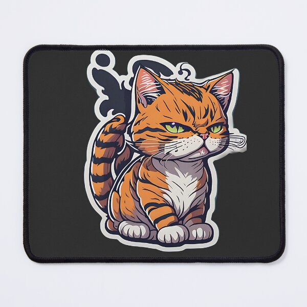 Item preview, Inflamed Feline Feelings: Angry Cat Edition designed and sold by FashionRex.