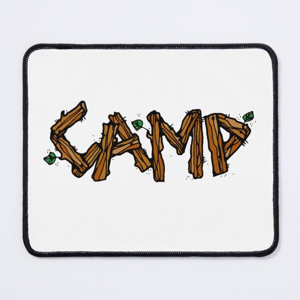 Item preview, The word camp with tree branches designed and sold by muta1993.