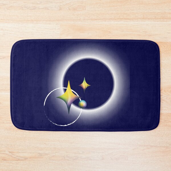 Item preview, Grainy Cosmic Stars Afloat in Dark Space designed and sold by minefully.