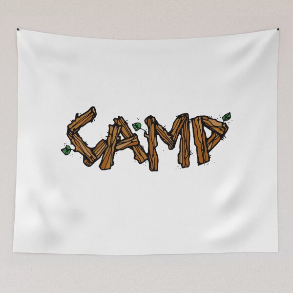 Item preview, The word camp with tree branches designed and sold by muta1993.