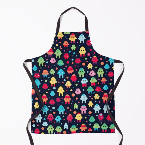 Item preview, Kawaii Cute Pixel Emoji Character Pattern designed and sold by AeonAcademy.