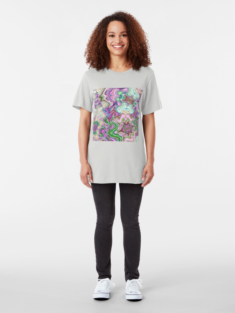Alternate view of Transcendental Abstracts Slim Fit T-Shirt
