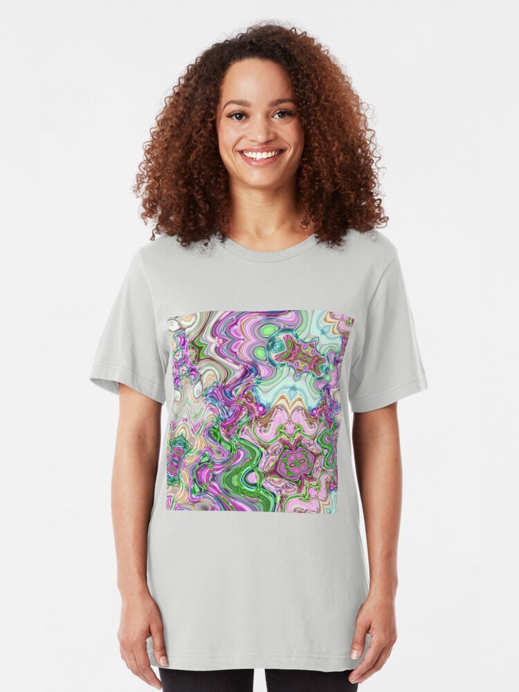 Alternate view of Transcendental Abstracts Slim Fit T-Shirt