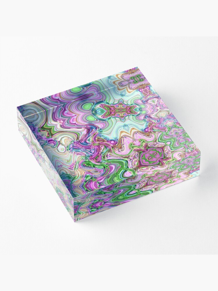 Alternate view of Transcendental Abstracts Acrylic Block