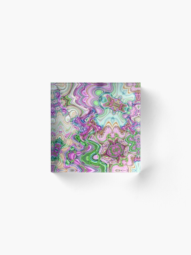 Alternate view of Transcendental Abstracts Acrylic Block