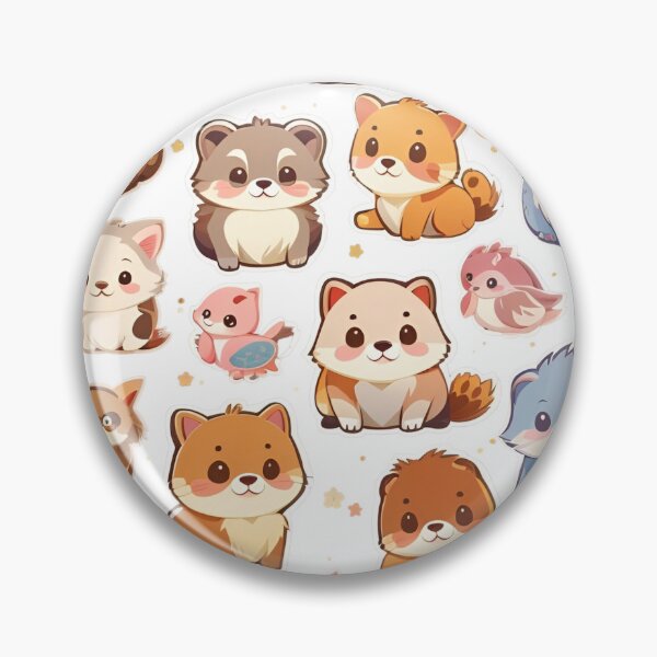 Item preview, Charmingly Kawaii Critters: Adorable Animals Collection designed and sold by irosh madushan.