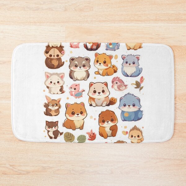 Item preview, Charmingly Kawaii Critters: Adorable Animals Collection designed and sold by irosh madushan.