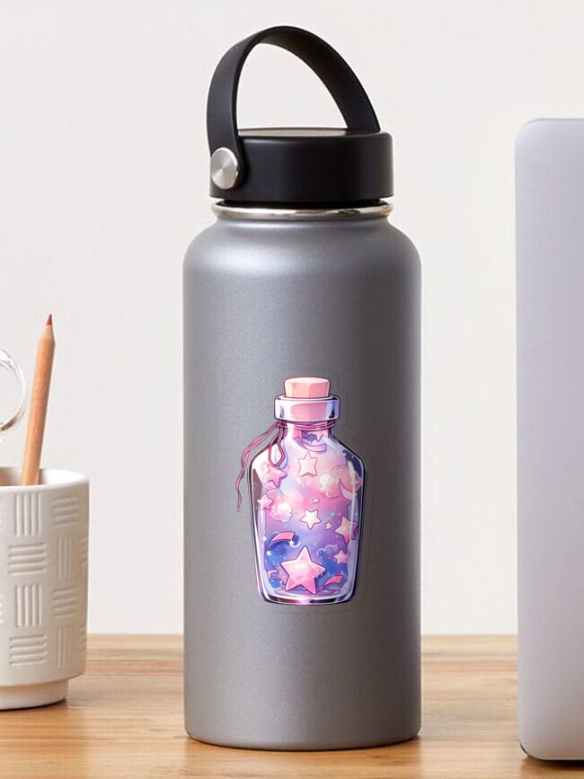 A Simple Pastel Water Bottle – My Kawaii Space