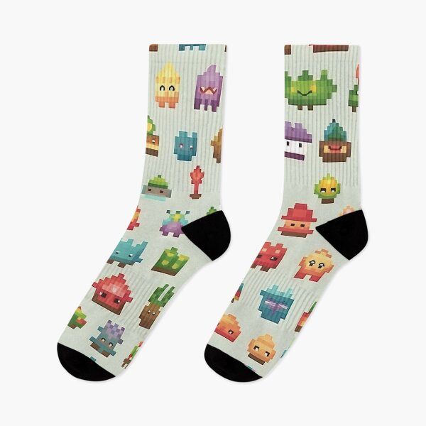 Item preview, Kawaii Cute Pixel Cactus Anime Pattern designed and sold by AeonAcademy.