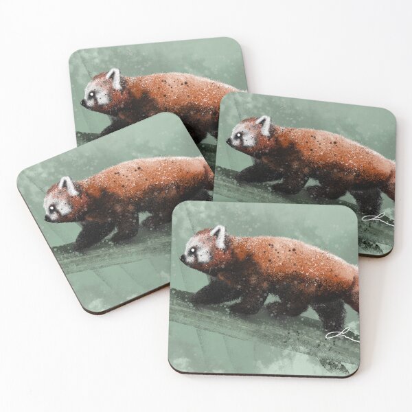 Item preview, Red Panda digital painting designed and sold by sammyuel.