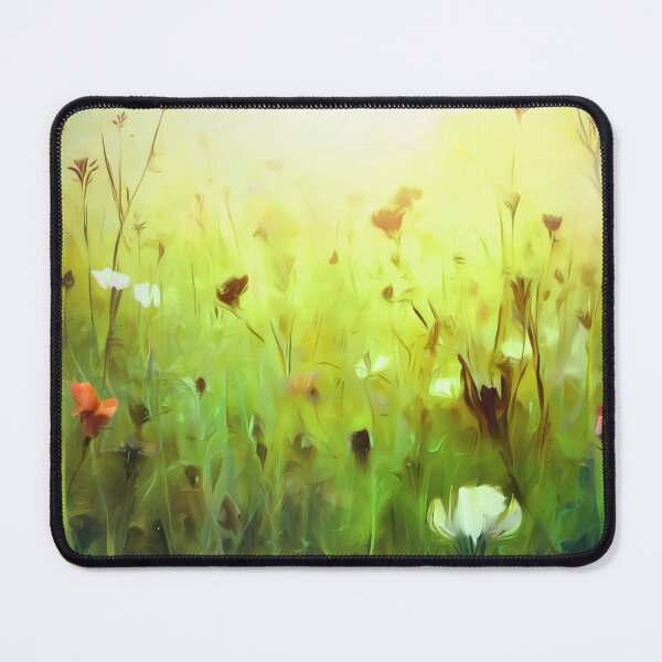 Item preview, The Patchwork Meadow - Green designed and sold by ArtSea-Bubble.