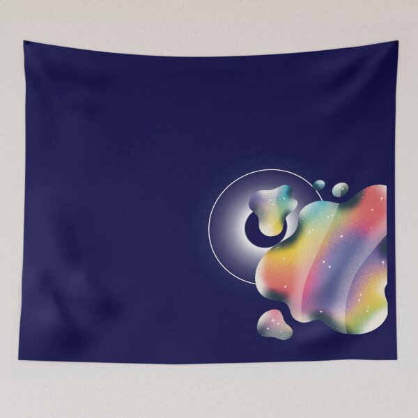 Item preview, Great Grainy Cosmic Waves designed and sold by minefully.