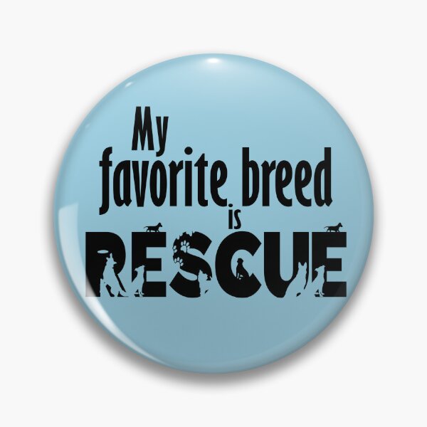 Item preview, Mi raza favorita es el rescate - Texto negro con recortes de huellas de perros y patas designed and sold by ColorAndVerse.
