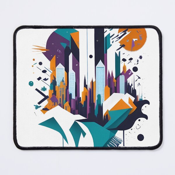Item preview, City skyline abstract designed and sold by TaevasDesign.