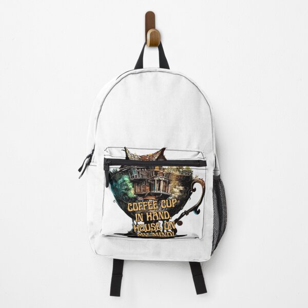 Item preview, Coffe cup in hand, house on my mind! designed and sold by TomFrontierArt.