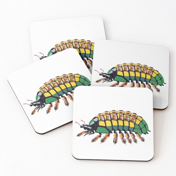 Item preview, Isopod Whimsy Amidst Cows designed and sold by ArchieDid.
