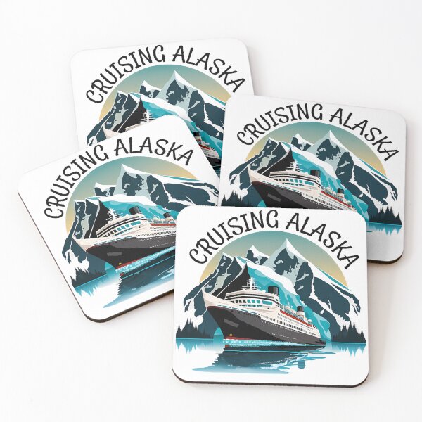Item preview, Cruising Alaska Cruise Ship  designed and sold by ColorFlowArt.