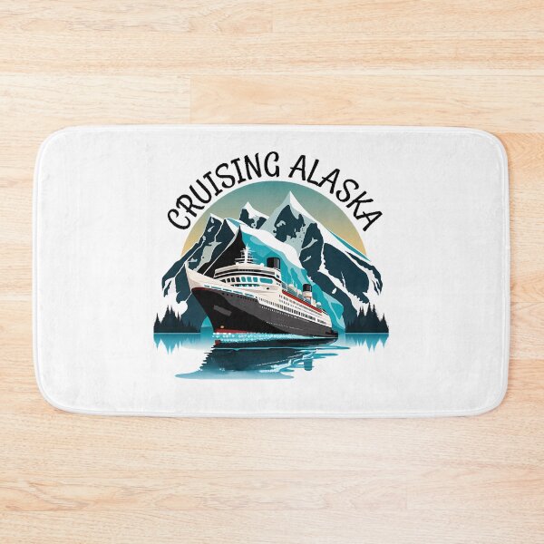 Item preview, Cruising Alaska Cruise Ship  designed and sold by ColorFlowArt.