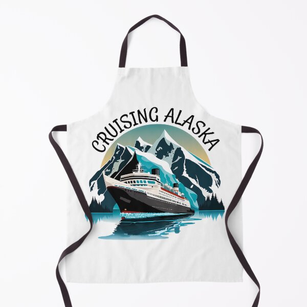 Item preview, Cruising Alaska Cruise Ship designed and sold by ColorFlowArt.