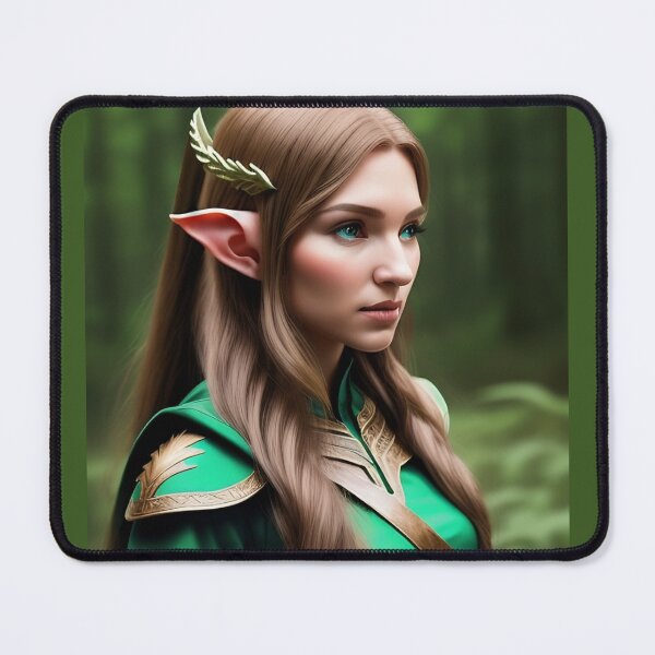 Item preview, Young female elf print designed and sold by AudreyTM.