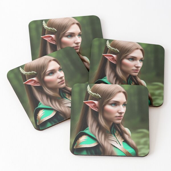 Item preview, Young female elf print designed and sold by AudreyTM.