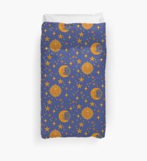 Funda nórdica Patrón celeste del sol y la luna de los 90 bohemios