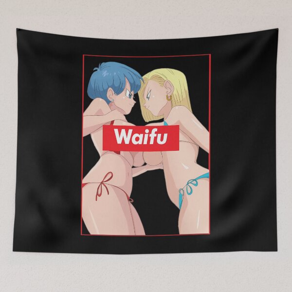 Item preview, Bulma and C18 are waifu material  	 designed and sold by rodrickusilene.