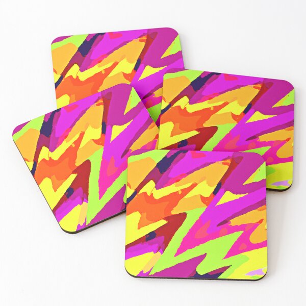 Item preview, Vibrant Chromatic Art Fusion Pattern designed and sold by Health And Fitness Posts e-Store.