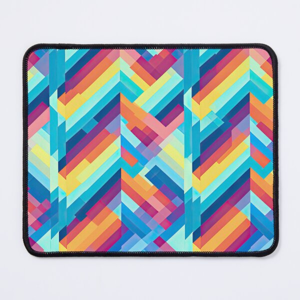 Item preview, Funky Abstract Colorful Retro Pixel Art designed and sold by AeonAcademy.