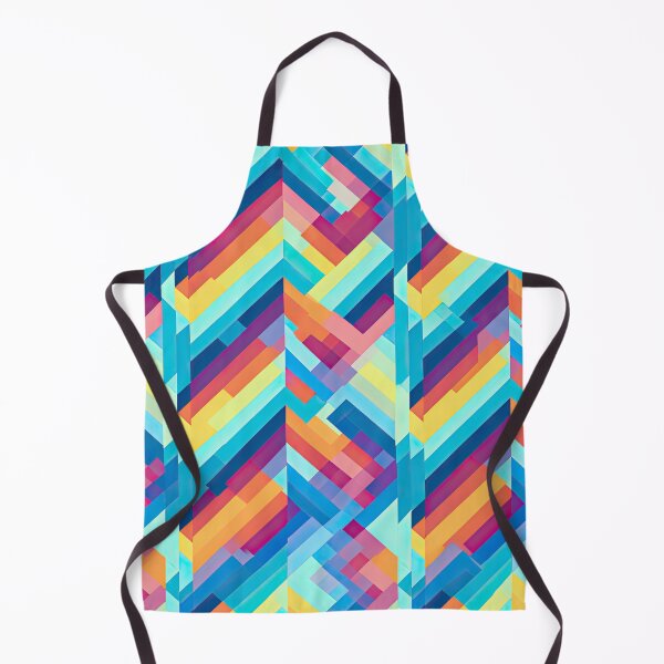 Item preview, Funky Abstract Colorful Retro Pixel Art designed and sold by AeonAcademy.