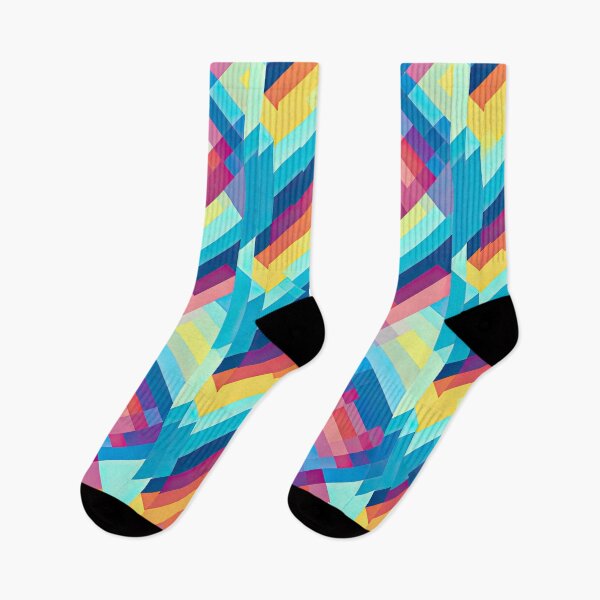 Item preview, Funky Abstract Colorful Retro Pixel Art designed and sold by AeonAcademy.