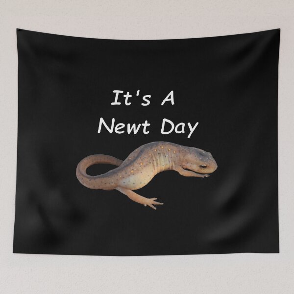 Item preview, It's A Newt Day Central Newt designed and sold by Paul-Prints.