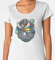 Zelda Wind Waker Earth Temple Women's Premium T-Shirt