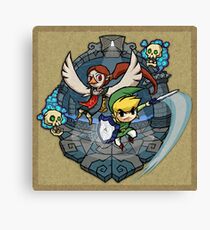 Zelda Wind Waker Earth Temple Canvas Print