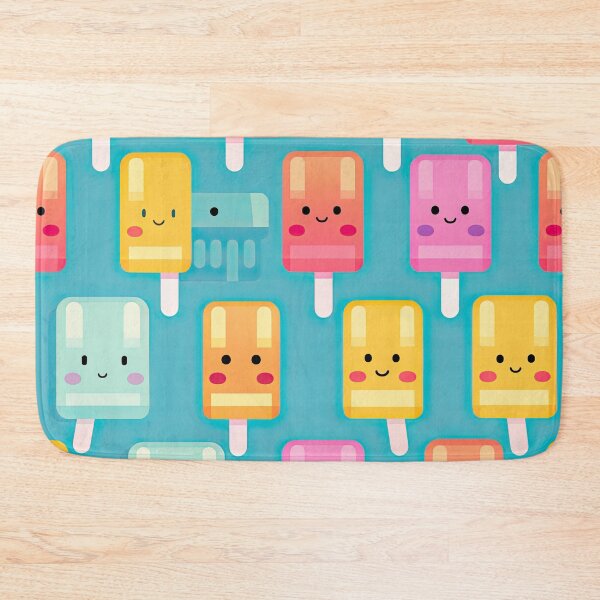 Item preview, Kawaii cute pixel popsicle pattern designed and sold by AeonAcademy.