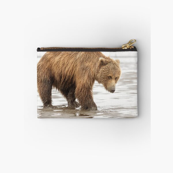 Item preview, Brown Bear Digging for Clams Alaska designed and sold by PhotoArt by Joan Carroll.