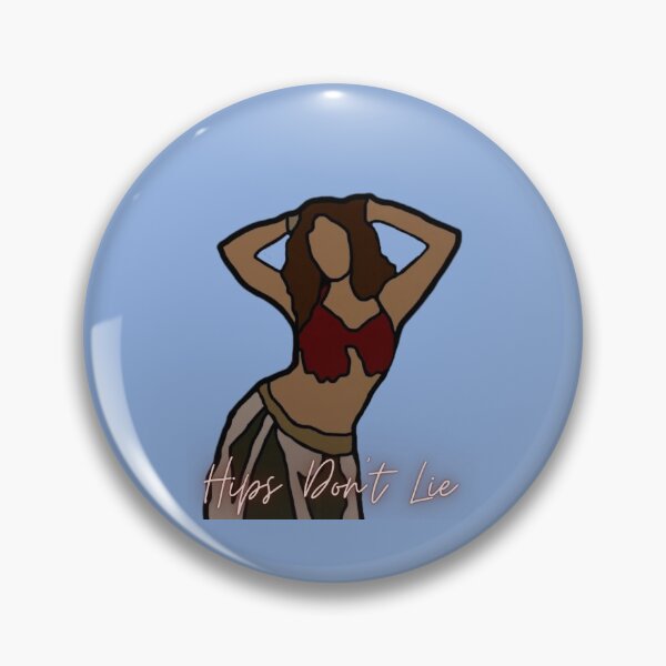 Item preview, Shakira Hips Don't Lie Sticker, T-Shirt designed and sold by designsbykateco.