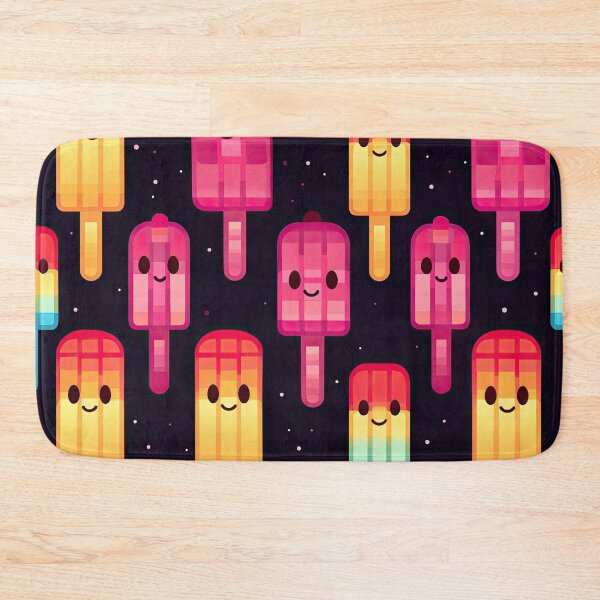 Item preview, Kawaii cute pixel popsicle pattern designed and sold by AeonAcademy.