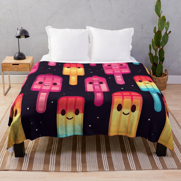 Item preview, Kawaii cute pixel popsicle pattern designed and sold by AeonAcademy.