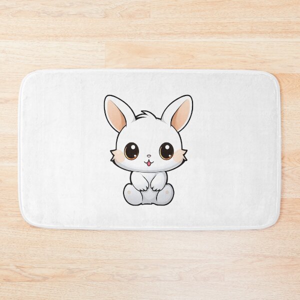 Item preview, Cute white bunny - Kawaii  designed and sold by Vansky-Art.