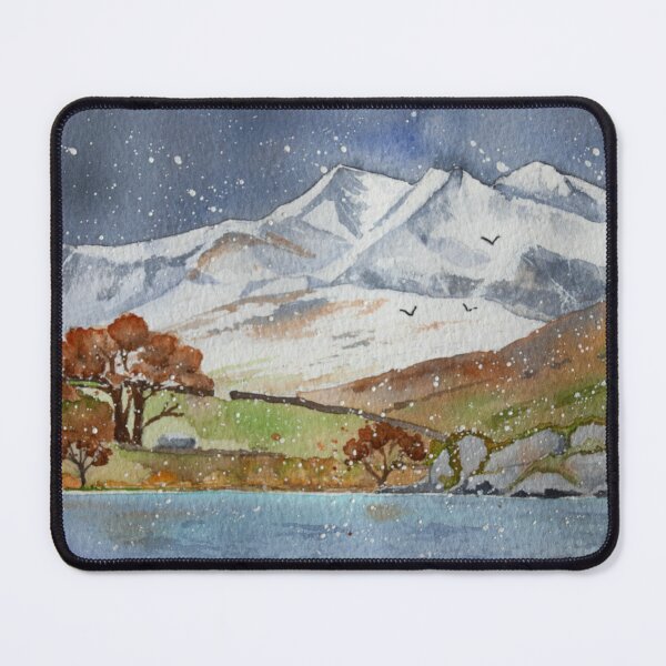 Item preview, Early Snowfall at Snowdonia National Park. designed and sold by John Ray.