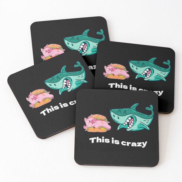Item preview, Sharks are hungry late at night.This is crazy shirt designed and sold by SVRT SHIRT.