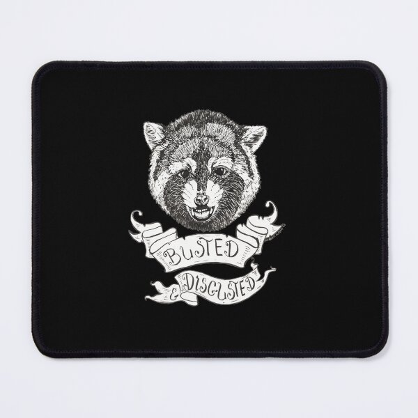 Item preview, Busted and Disgusted raccoon designed and sold by rodrickusilene.