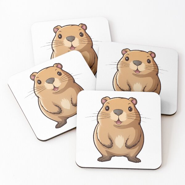 Item preview, Cute Marmot - Cartoon style designed and sold by Vansky-Art.